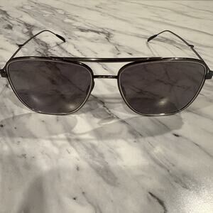 Garrett Leight Black Sunglasses